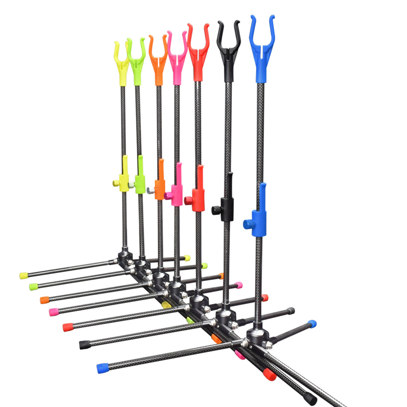 Nika tiro con l'arco 46st06 3K Carbon Current Bow Stand per Achery Recurve Bow Holder