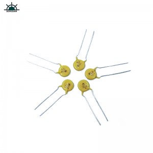 Fornitore del produttore Fornitore Giallo Silicio 10D271 Diametro Diametro 10mm ossido di metallo Varistore MOV per l\'alimentazione di commutazione