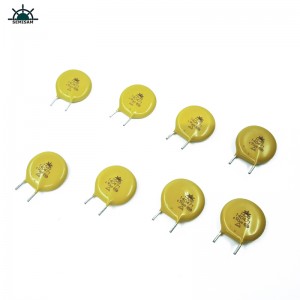 Produttore Cina Prodotti esistenti, Giallo taglio corto Kink MOV Resistor14mm 14D471 470V Varistor MOV
