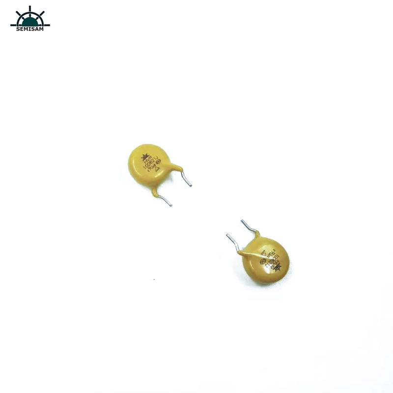 Porcellana Componenti di elettronica passiva dell'ODM, varistore di ossido di zinco da 10 mm giallo 10mm HVR10D621K