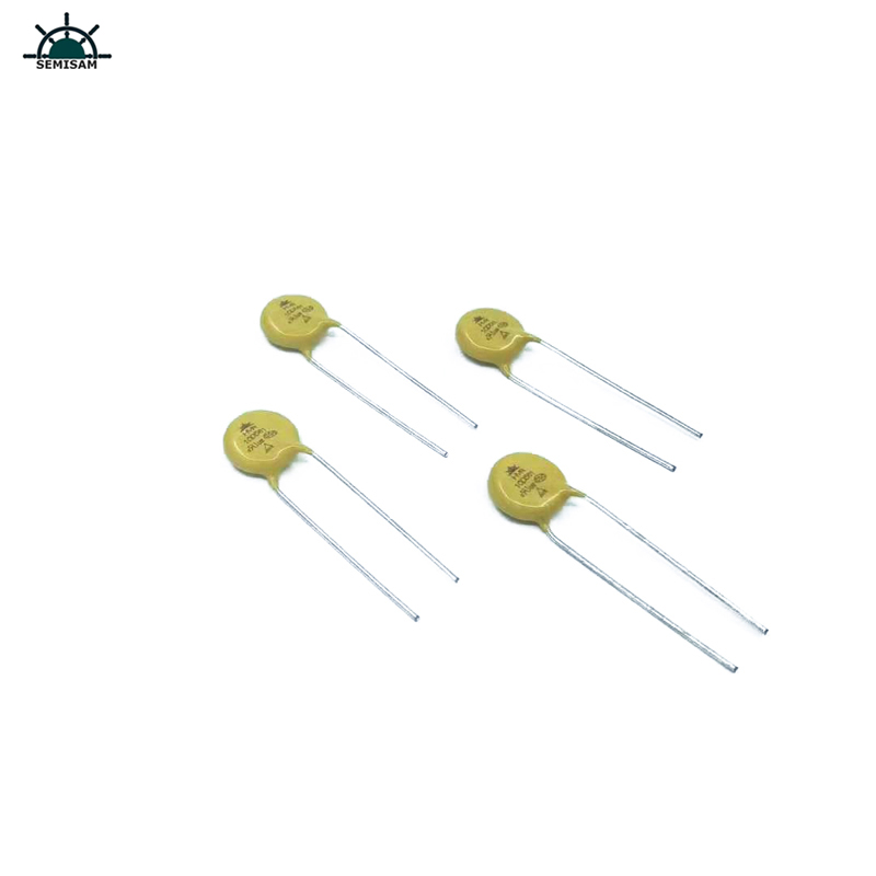 Cina ODM Electronics Components, Giallo MOV 10MM 10D561 560V Varistore di ossido di zinco (varistore di ossido di movimento)