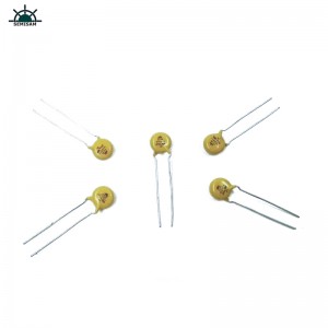 Cina ODM Electronics Components, Yellow MOV 7mm HVR07D511K VARISTOR OSSIDIO DI ZINC per elettrodomestico