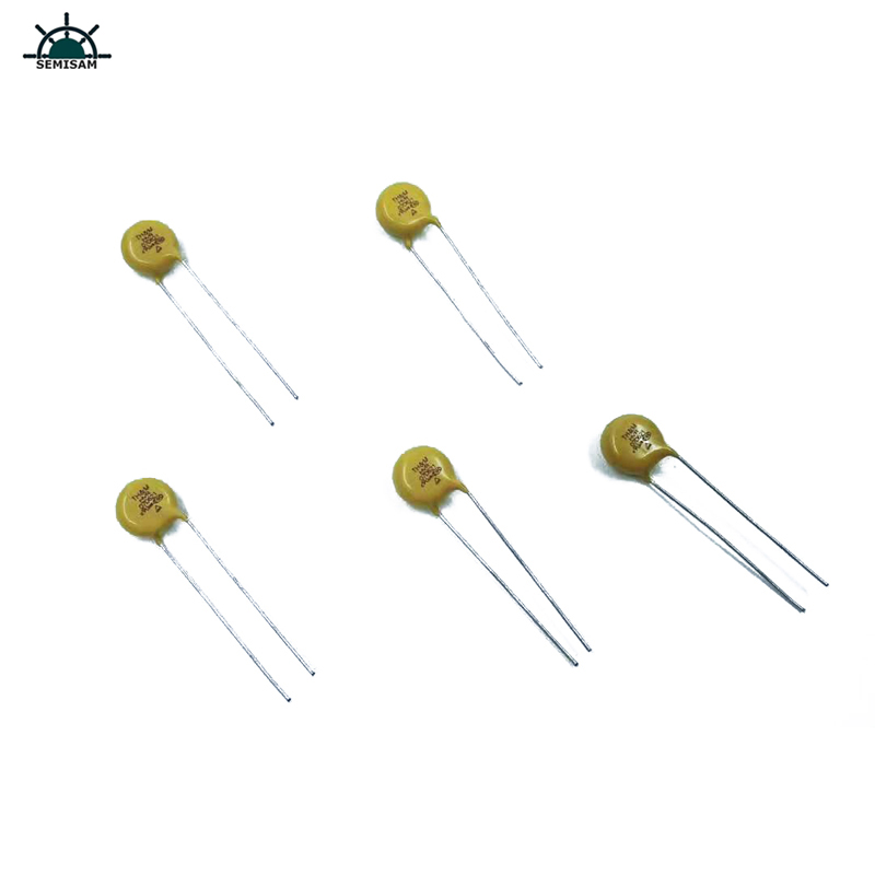 Porcellana Fabbrica elettronica ODM, Giallo MOV 7mm HVR07D621K Varistore di ossido di zinco per elettrodomestico