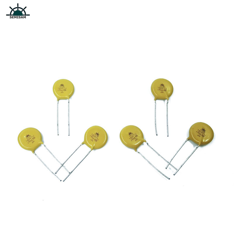 Fabbrica della Cina, la forma dritta di piombo ad alta sovratensione MOV Resistor14mm 14D471 470V varistor Zov MOV