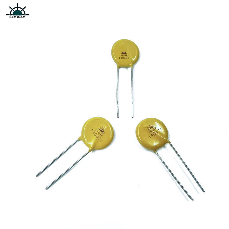 Cina componenti elettronici, giallo mov 14mm 14D471 470V Vaistor Zov Varistor