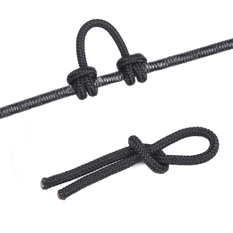 Elong Outdoor 280083 Airery D Loop Corda 5 pollici Airury BOWSTRING TRUCCIO DI PARTITO D'ARCHI D'anello Corda Materiale di rilascio Nocking D LOOP Stringa corda