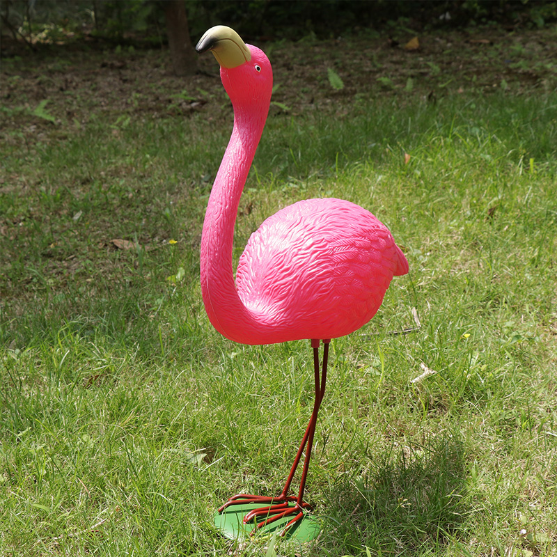 Plastica Flamingo Yard Garden Garden Dreen Flamingo Yard Garden Prato ornamenti Ornamenti Decor