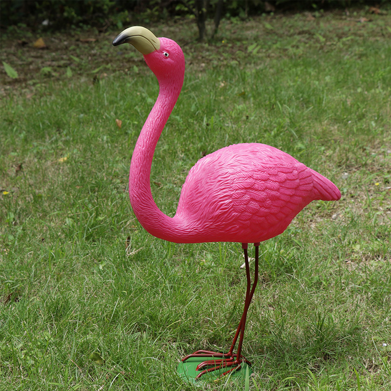 Plastica Flamingo Yard Garden Garden Dreen Flamingo Yard Garden Prato ornamenti Ornamenti Decor