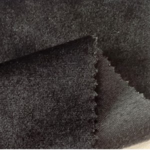 Gabardina con velluto singolo riciclato