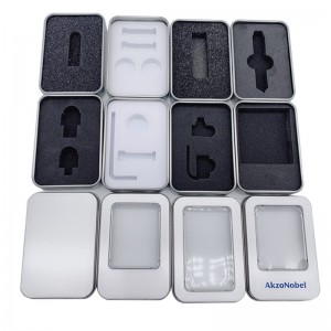 Porcellana Biglietto da regalo rettangolare del regalo di grado di alimentazione all\'ingrosso della Cina all\'ingrosso della scatola del flash USB in magazzino (87mm * 60mm * 18mm)