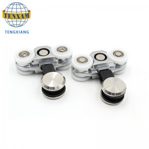 Prodotti di vendita a caldo Ruote a sospensione in acciaio inox in acciaio inox Rullo scorrevole a porta scorrevole