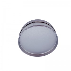 Produttori Lattina di latta Personalizzato, U disk box/Casella di latta di Natale/Gear Gear Scatola di ferro Packaging (diametro: 75mm)