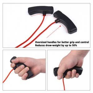 Nika Tiro con l\'arco 454008 Balebow Rope Dispositivo di cocking innylon BLUSBOW ROCKER AID AID AID STRUCCO STRING