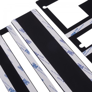 Fiamma ignifuga e facile piegatura foglio isolante PP 0.25mm Guarnizione isolante di energia Nero 3716 foglio isolante