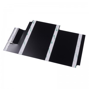 Fiamma ignifugo e foglio isolante per PC resistente all\'usura Black 0.43mm Guarnizione isolante Guarnizione Auto Ricambi Auto Easy-Pieghevole Scheda mylar isolante