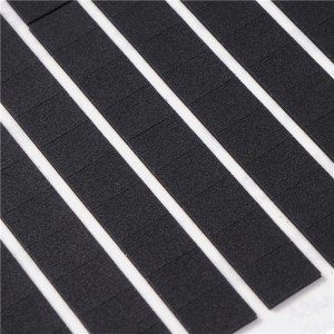 Assorbimento degli ammortizzatori di ammortizzatore della schiuma di schiuma di PORONO PORONO SPECIALE AD ASSSSORBIMENTO NERO DI ASSSOBITORIO NERO DI PROCESSIONE DELLA COMPRESSIONE