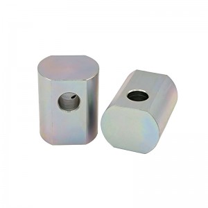 Parti di tornitura a galvanizzazione CNC di fissaggio personalizzate