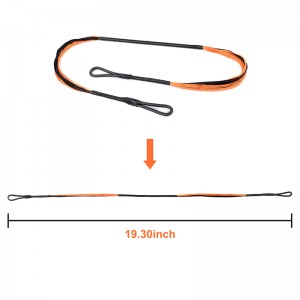 Elong Outdoor 280046-01 19.3 pollici 20 Strongs Balebow String Arancione per il sistema Cobra Adder/R9