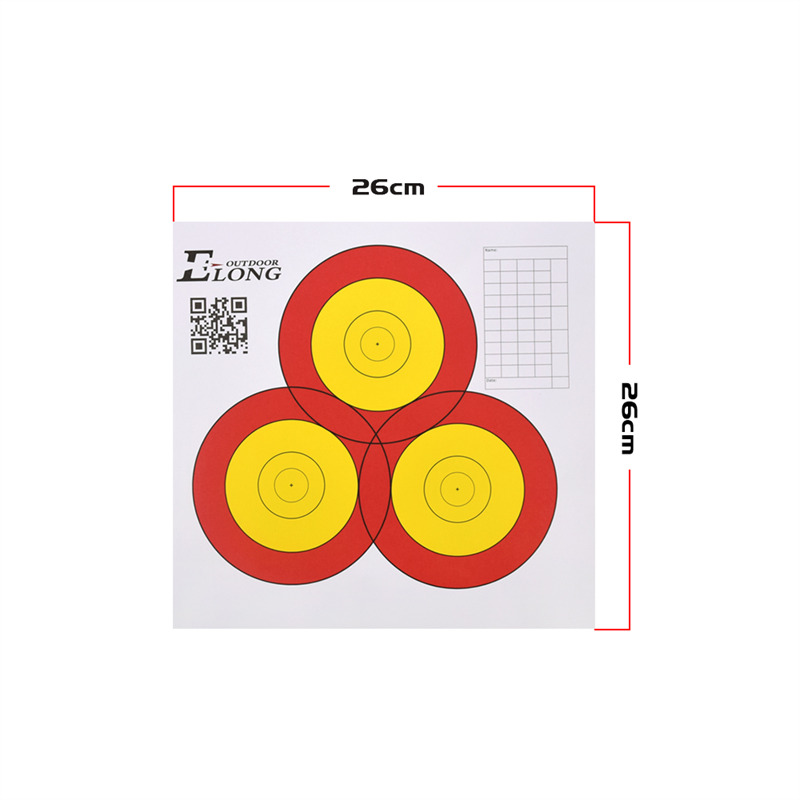 Elong Outdoor 41TF02 Target Face Airy Arrow Target Face Face Shooting Practice utilizzando attrezzature