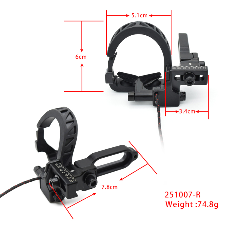 Elong Outdoor 251007-R Arco arco freccia riposarsi per tiro con l'arco Arco Target Shooting and Hunting