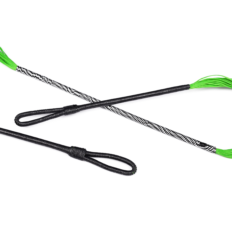 Elong Outdoor 280110-02 26.6 pollici 28 Strongs Bluebow String String fluorescente Green Recurve String BleSbrow String