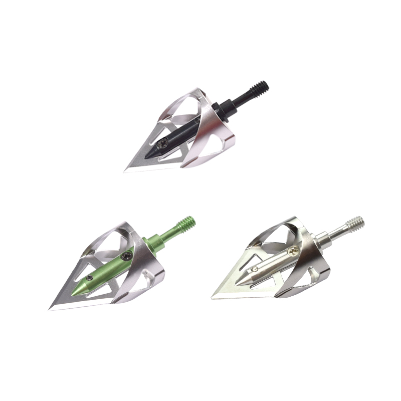 Nika Tiro con l'arco 15B025 100 Broadhead di grano per Airy Arrow Point Bluebow Bolt Hunting