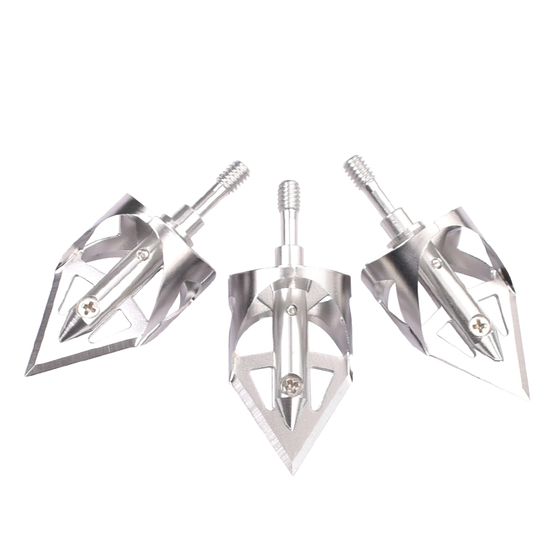 Nika Tiro con l'arco 15B025 100 Broadhead di grano per Airy Arrow Point Bluebow Bolt Hunting