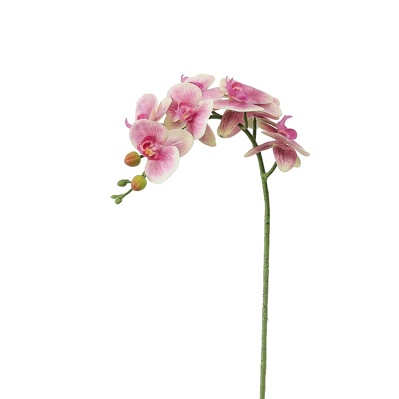 Orchidea artificiale del ramo singolo di vendita calda