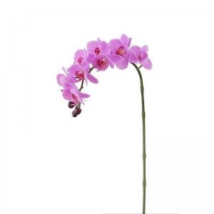 Orchidea artificiale del singolo ramo singolo toccata reale di alta qualità per la vendita