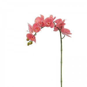 Orchidea artificiale del singolo ramo singolo toccata reale di alta qualità per la vendita