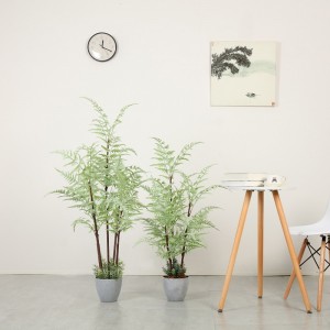 Albero artificiale dell\'albero artificiale delle piante false realistiche con vaso da vendere