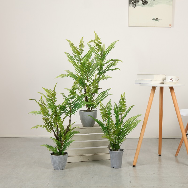 Albero artificiale dell'albero artificiale delle piante false realistiche con vaso da vendere