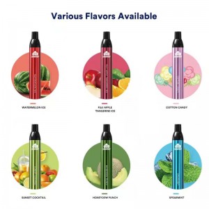 Original JFHB 2500PUFFS KIT VAPES MONTAGGALI KIT E Sigarette