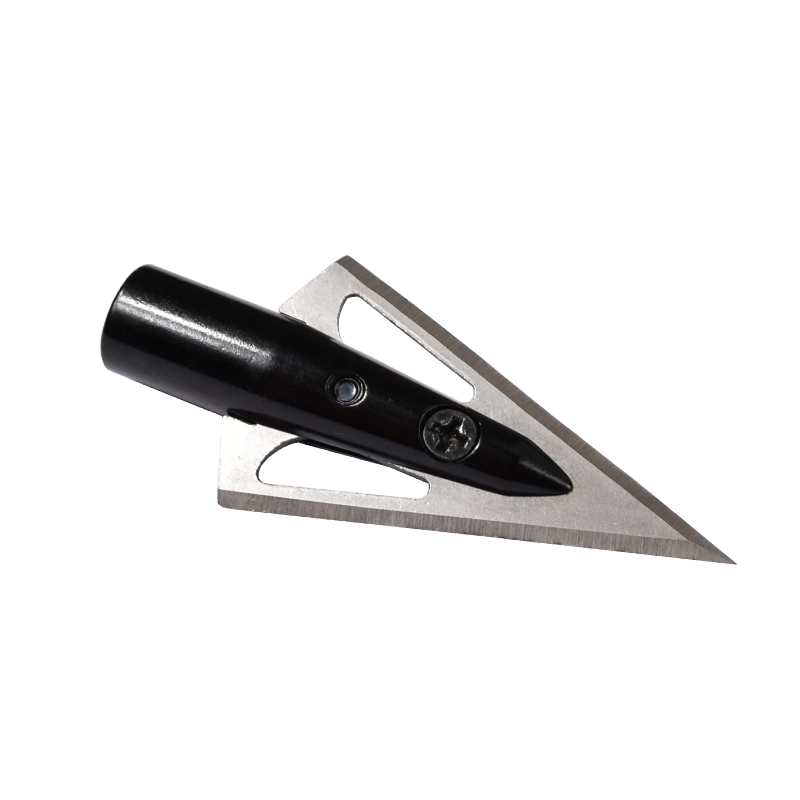 Nika Tiro con l'arco 15B004 3 Lama 125 Broadheads GRAIN per tiro con il bullone a tracolato Frecce a vite a vite