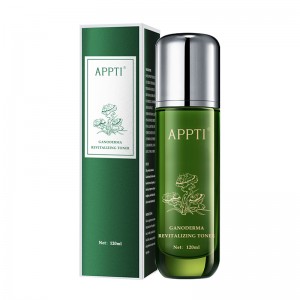 OEM/odmnaturale organico organico ganoderma toner cura della pelle sbiancamento idratante ganoderma lucidum estratto rivitalizzante essenza acqua