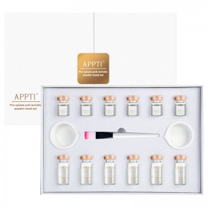 Maschera di vendita calda coreana in polvere Sbiancamento antirughe Idro gelatina maschera maschera in polvere