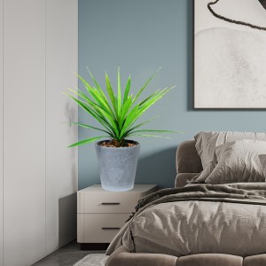 Vendita calda di alta qualità all\'ingrosso plastica piante in vaso artificiale artificiale decorativo verde artificiale