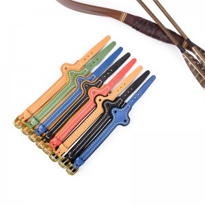 Elongarrow 420030 cinturino da polso per tiro con l\'arco thumb armatura