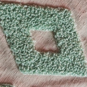 Modo di stoffa di peluche riciclato