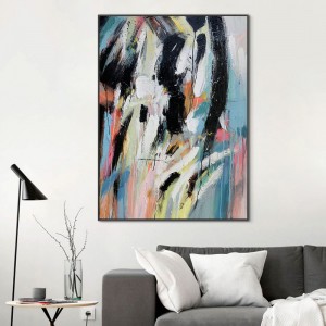 100% Handmade Modern Wall Art Pittura a olio astratta su tela per la decorazione d\'ingresso