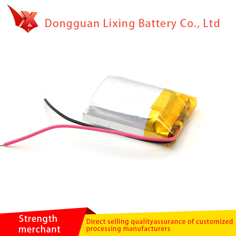 Rapporto di vendita diretto del produttore con batteria al litio CB 902030 Protezione ambientale Batteria al litio Batteria grande capacità 500mAh batteria polimerica