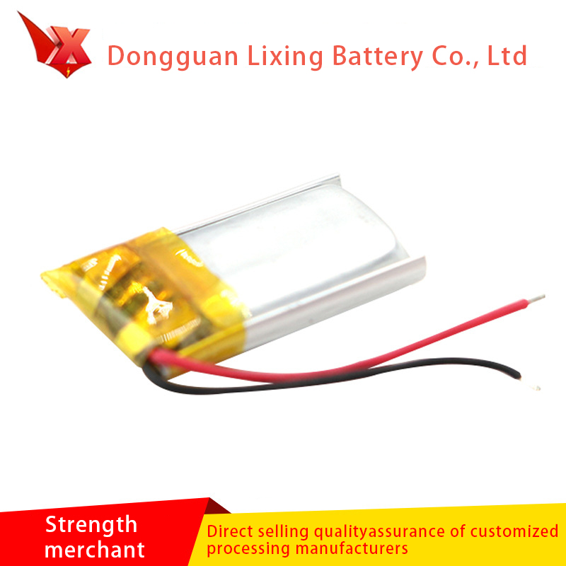 Il produttore fornisce la batteria ai polimeri ioni di litio da 401220-3.7V pacco morbido e una batteria personalizzata da 60 mAh per auricolare Bluetooth