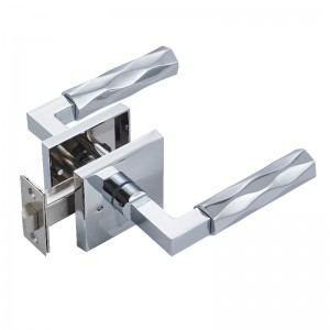 S7131 Duty Duty Square Keyless Privacy Lock con un design unico di diamante