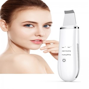 Deep purificanti esfoliatori pelle ringiovanimento della pelle ascensore facciale viso ultrasuoni scrubber della pelle
