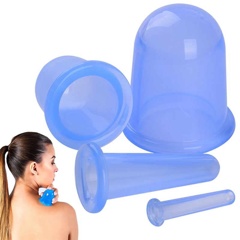 BUON UTILIZZARE il set di tazze del massaggio del viso del viso del vuoto del silicone