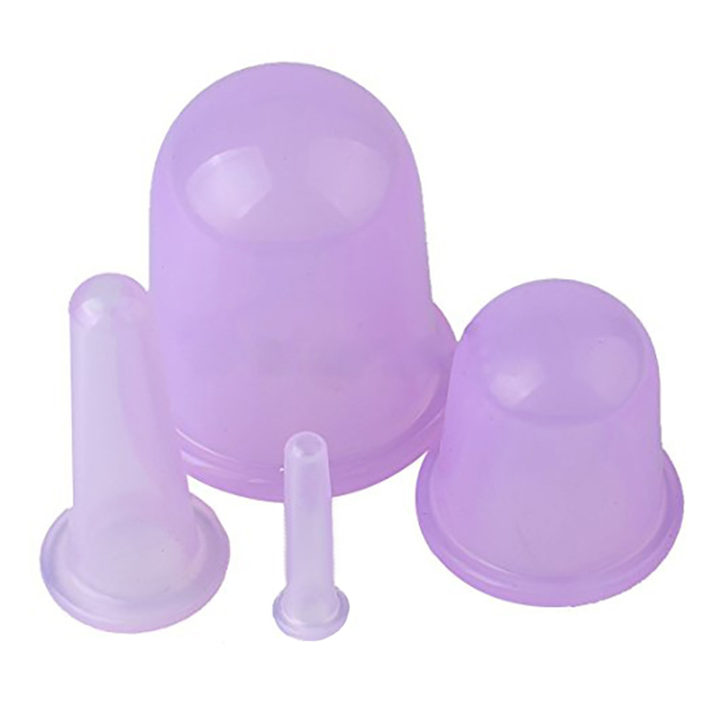 BUON UTILIZZARE il set di tazze del massaggio del viso del viso del vuoto del silicone