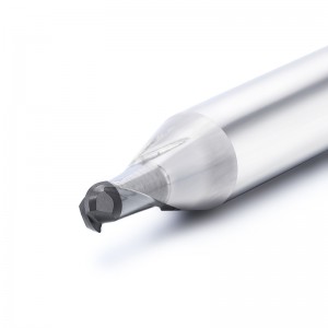 Alta qualità CBN Cubic Boron Nitride End Mills 6mm Super Speed ​​Carbide Strumento di fresatura Morso del router
