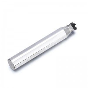 Alta qualità CBN Cubic Boron Nitride End Mills 6mm Super Speed ​​Carbide Strumento di fresatura Morso del router