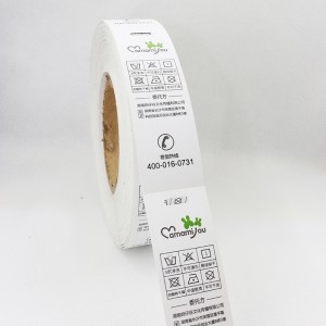 Tag rotolo stampabile