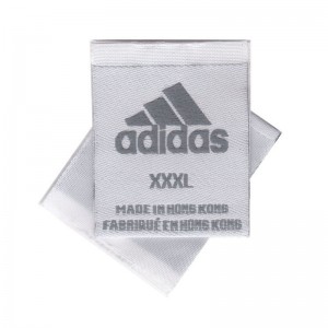 Etichette di abbigliamento in tessuto personalizzato